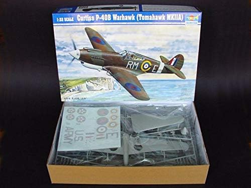 Trumpeter 02228 Modellbausatz Curtiss P-40B Warhawk, Mittel