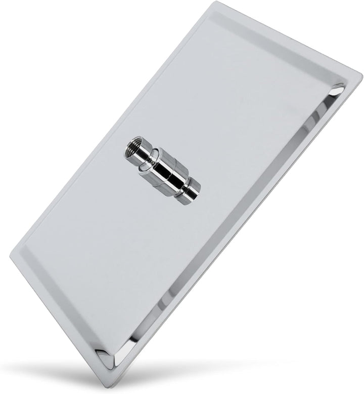 Millto™ Quadratische Edelstahl Duschkopf Regendusche 30x30 cm XXL | Regenduschkopf Gross 12 Zoll Bra