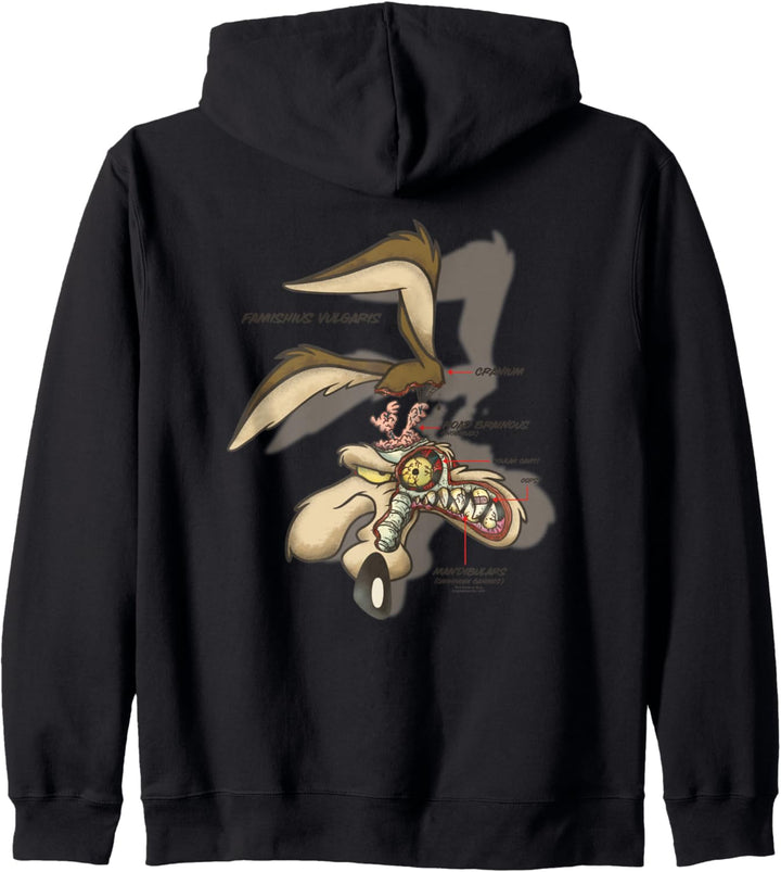 Looney Tunes Wile E. Coyote X-Ray Kapuzenjacke