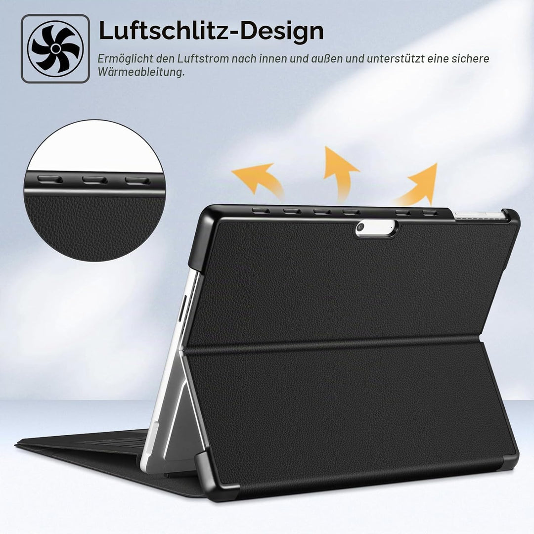 Fintie Hülle für Microsoft Surface Pro 11/10 / 9 (2024-2022) 13 Zoll - Business Schutzhülle mit Hart