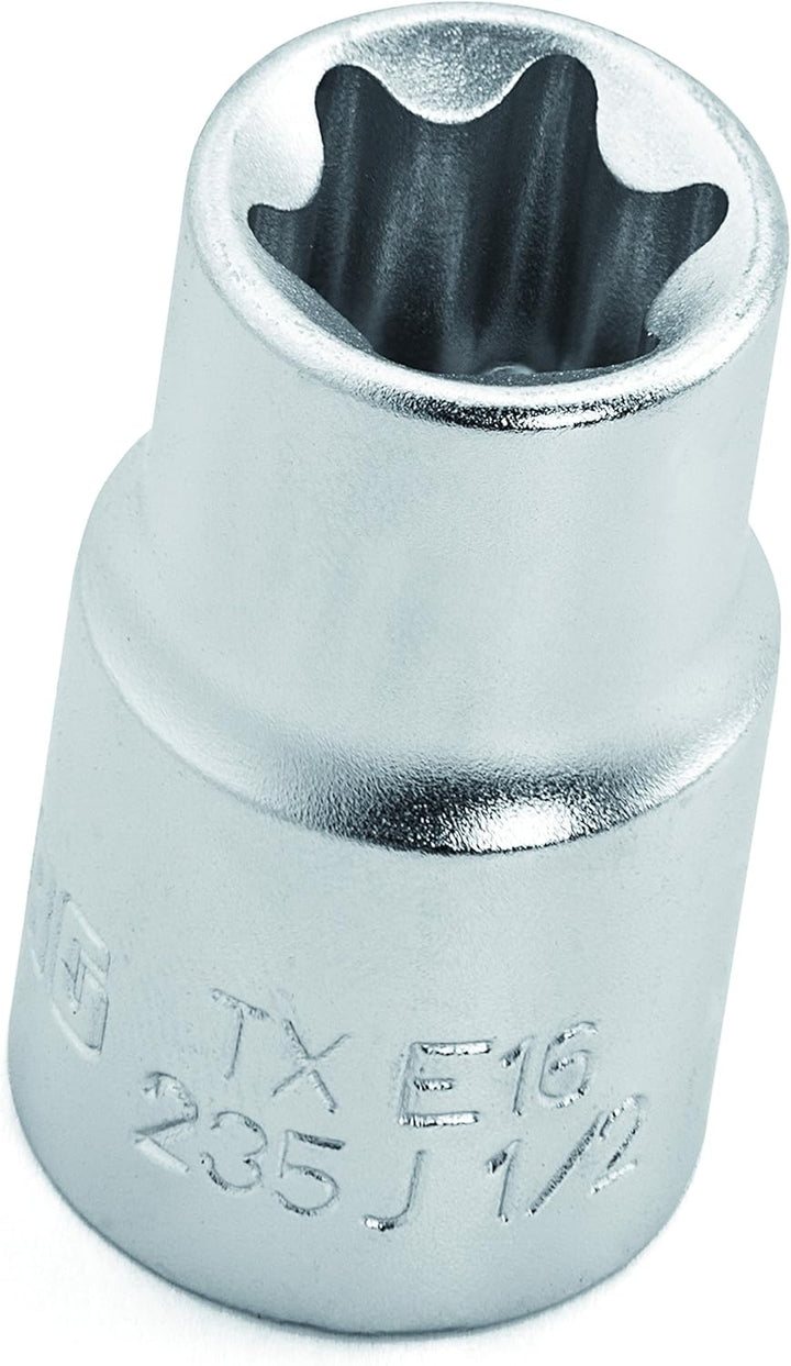 USAG U06010009 - 601 1/4"-1/2" JTX16 - Sortiment mit TORX® -Einsätzen in Modulbox (16 Teile) Sortime