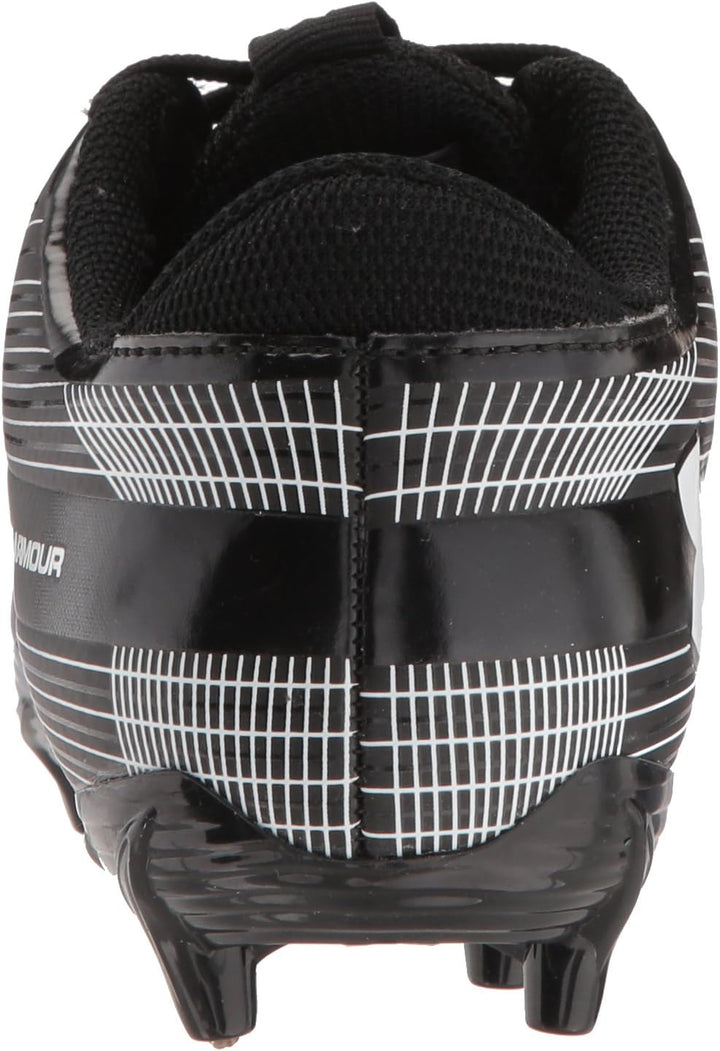 Under Armour Speed Phantom JR American Football Rasenschuhe, Jugend 5 US Schwarz Weiss, 5 US Schwarz