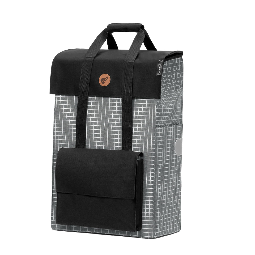 Andersen Einkaufstrolley Ersatztasche - 51 Liter - Seiten- & Fronttasche - extra Innenfach - wassera