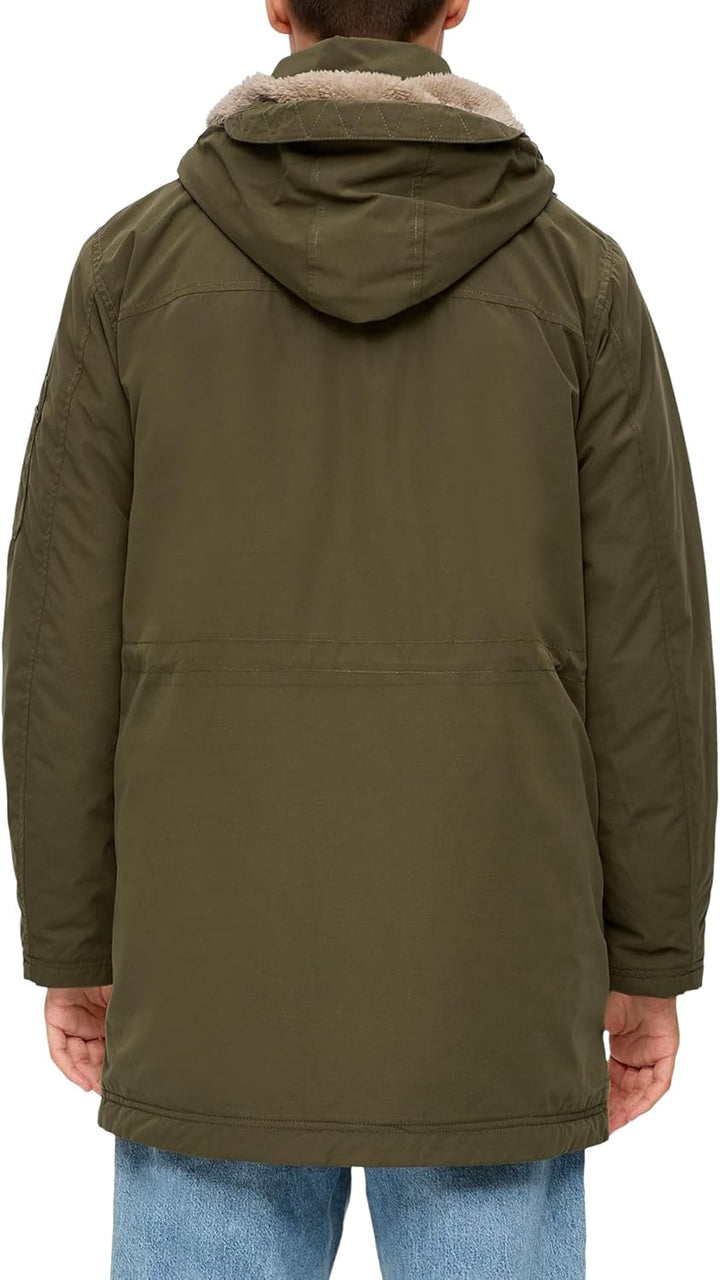 s.Oliver Herren Outdoor Mantel XXL Grün, XXL Gr&#xFC;n