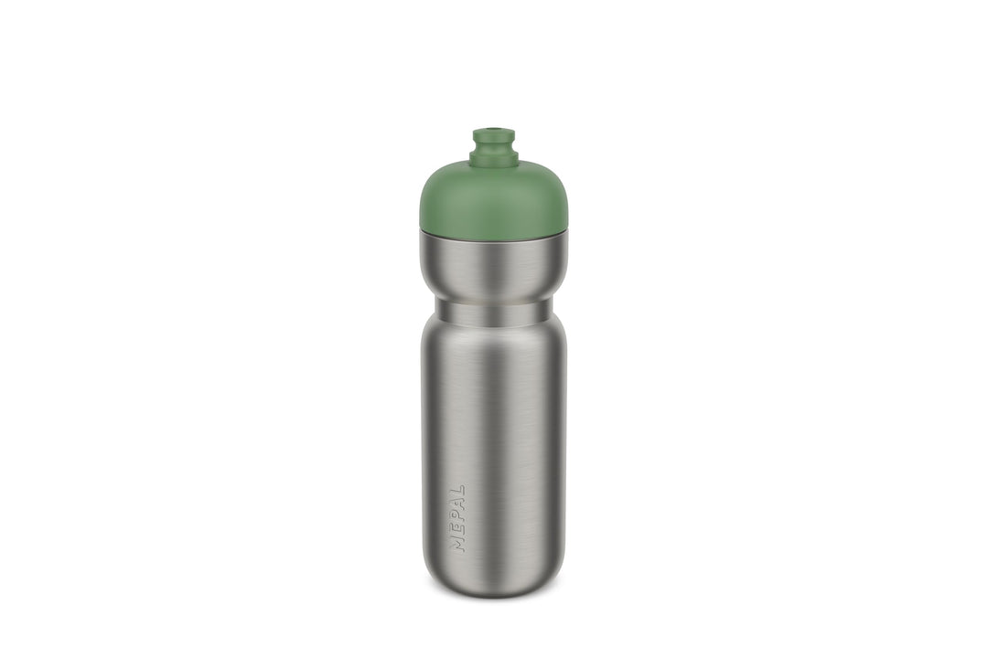Mepal - Edelstahl Trinkflasche Pull Sport - Auslaufsicher - Mit einer Hand zu halten, öffnen und tri