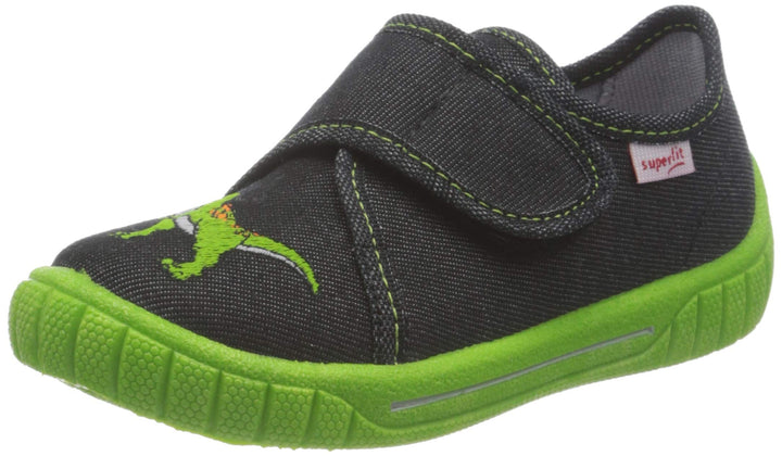 superfit Jungen Bill Flache Hausschuhe 36 EU Schwarz 0010, 36 EU Schwarz 0010
