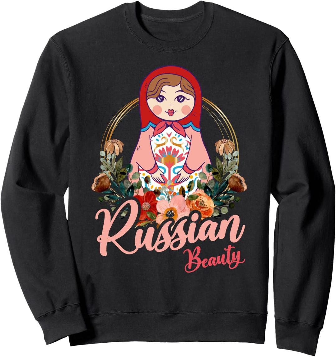 Russische Schönheit Sweatshirt