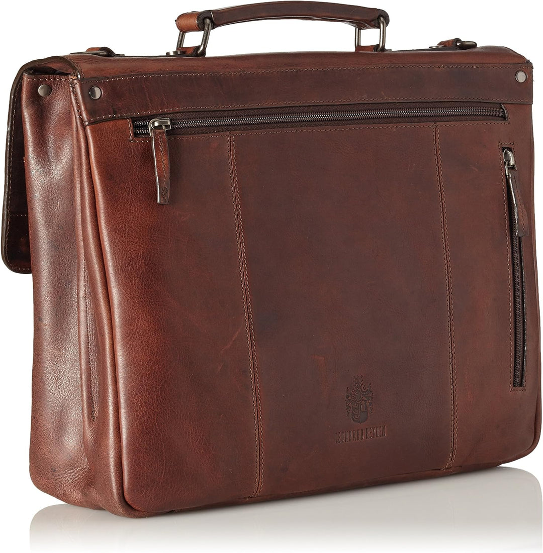 Leonhard Heyden Herbst/Winter 16 Aktentasche, 38 cm 003 Braun, 003 Braun