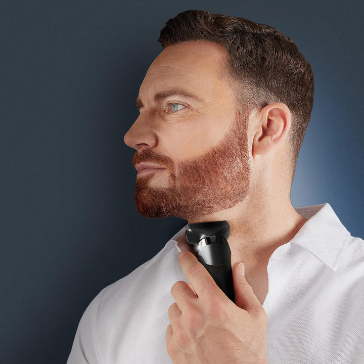 Rowenta TN6201 Forever Sharp Ultimate Haartrimmer | 3-in-1 Schneiden/Stutzen/Rasieren | Edelstahlkli