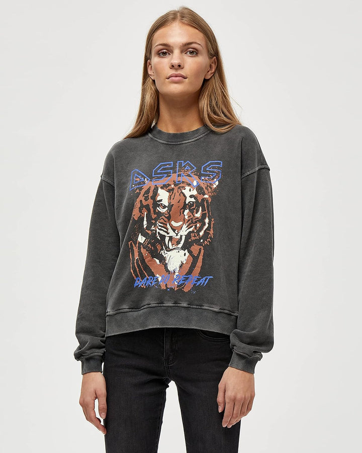 Desires Damen Emery Sweatshirt XS 9000 Black, XS 9000 Black