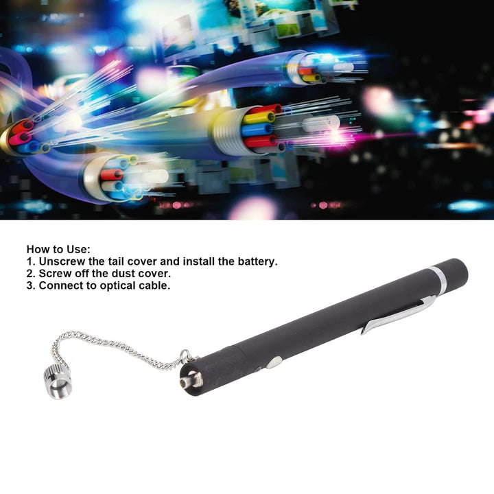 Glasfaser-Rotlicht-Stift, Optisches Faser-Tester Visueller Fehler-Locator VFL Universal-Schnitts Tel