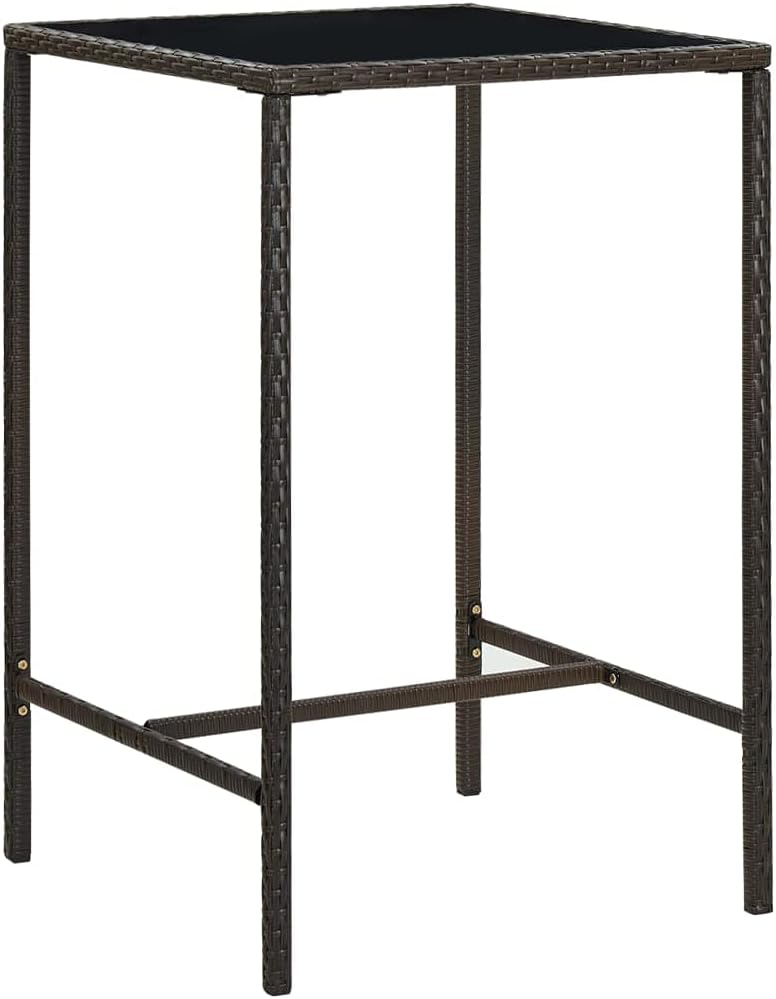 vidaXL Garten Bartisch Gartentisch Stehtisch Bistrotisch Partytisch Esstisch Terrassentisch Tresenti