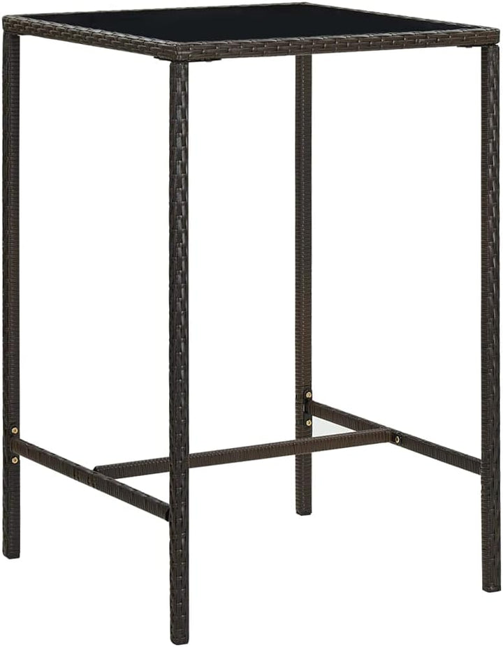 vidaXL Garten Bartisch Gartentisch Stehtisch Bistrotisch Partytisch Esstisch Terrassentisch Tresenti