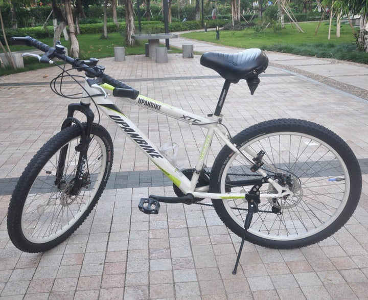 UPANBIKE Fahrradsattel Superweich Komfortabel Leder Stossdämpfend Erweitertes Federkissen Schwarz, S