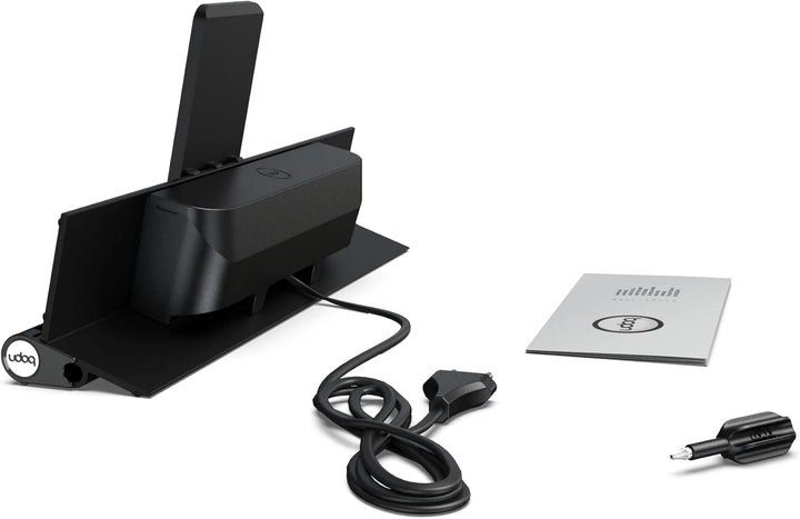 Universal Ladestation für Smartphones Tablets und AirPods, udoq 400, Aluminium, mit Power Delivery F