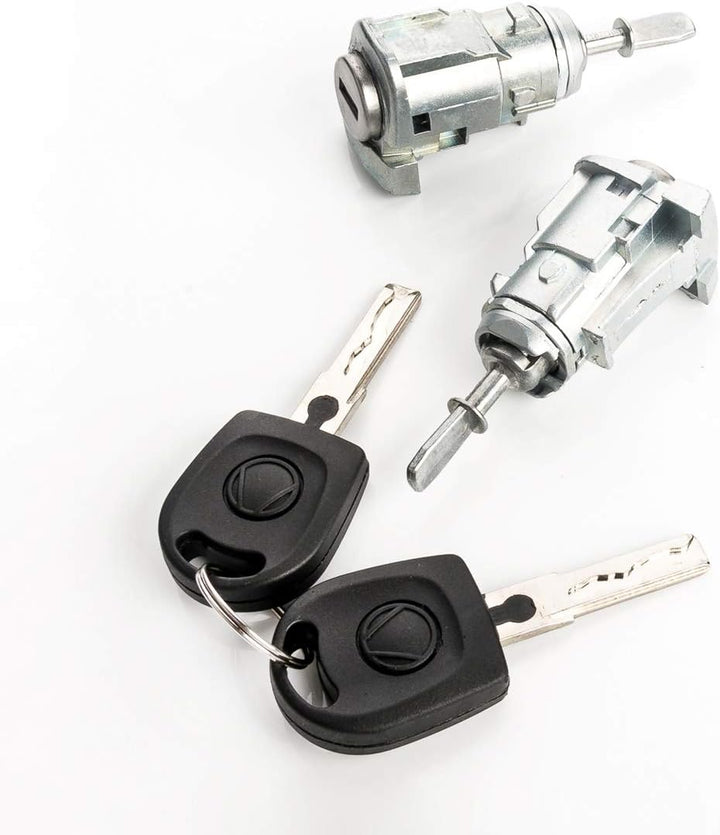 LST Schliesszylinder Türschloss Set links und rechts 2x Schlüssel T5 Polo 9N