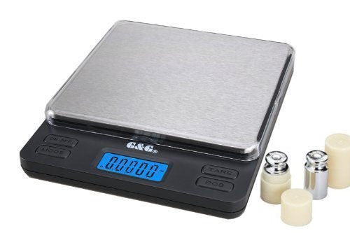 G&G LS 300g/0,01g+ Kalibriergewicht Feinwaage Taschenwaage Digitalwaage Goldwaage Münzwaage Extra Gr