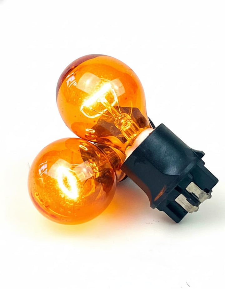 - 2x Stück PY24W Amber/Orang 12V 24W PGU20/4 Halogen Lampe Blinklich Signallampe