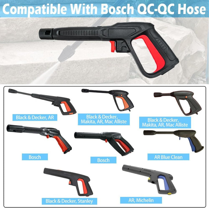 2350 PSI Power Washer Trigger Spray Gun Lance Washer Replacement Accessory Kit Quick Connect Release