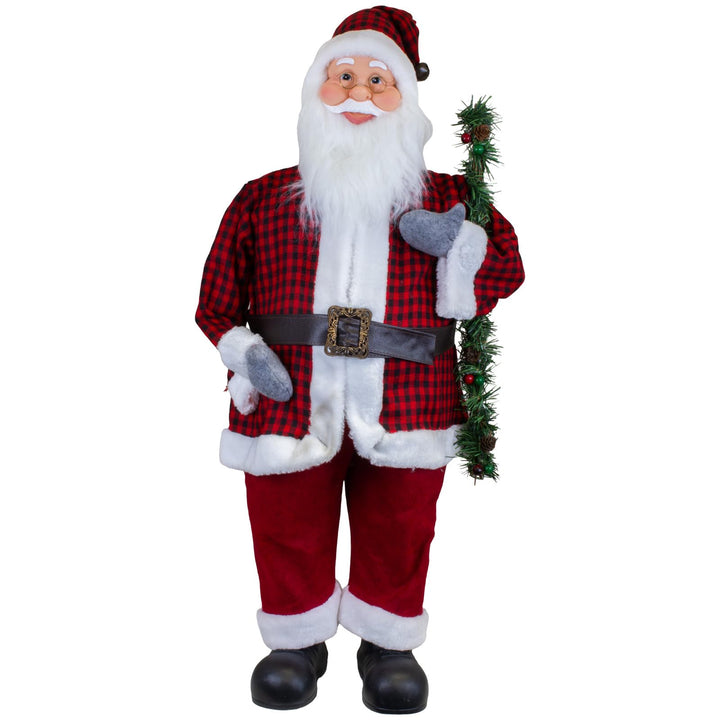 Christmas Paradise stehender Weihnachtsmann Kimi Rot 90cm Deko-Figur Santa Nikolaus