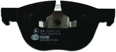 HELLA PAGID 8DB 355 012-541 Bremsbelagsatz - T1619 - Dicke/Stärke: 19.7mm - Bremssystem: Teves - für