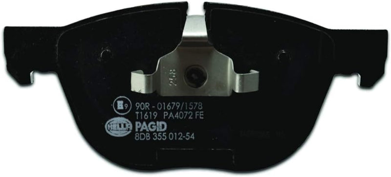 HELLA PAGID 8DB 355 012-541 Bremsbelagsatz - T1619 - Dicke/Stärke: 19.7mm - Bremssystem: Teves - für