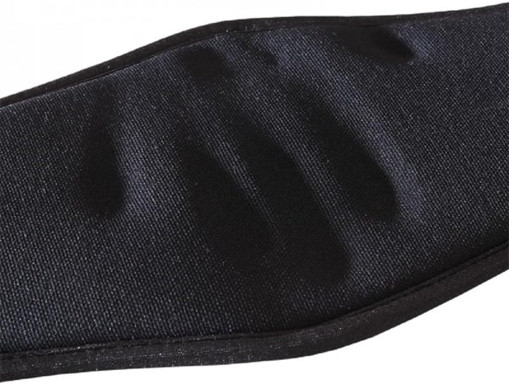 Kavalkade Sattel-Kurzgurt Memory-Foam mit Elast Schwarz 55 cm, Schwarz 55 cm