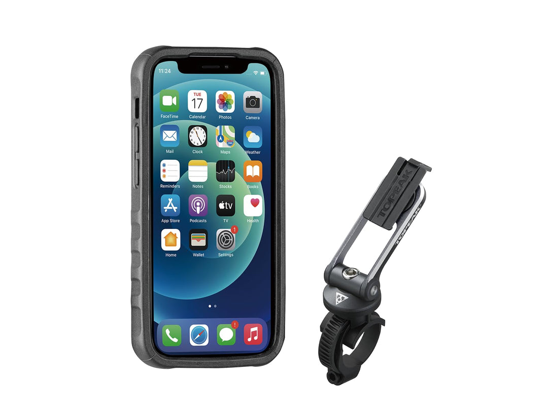 Topeak Ridecase for iPhone 12 Einheitsgrösse Schwarz, Einheitsgrösse Schwarz