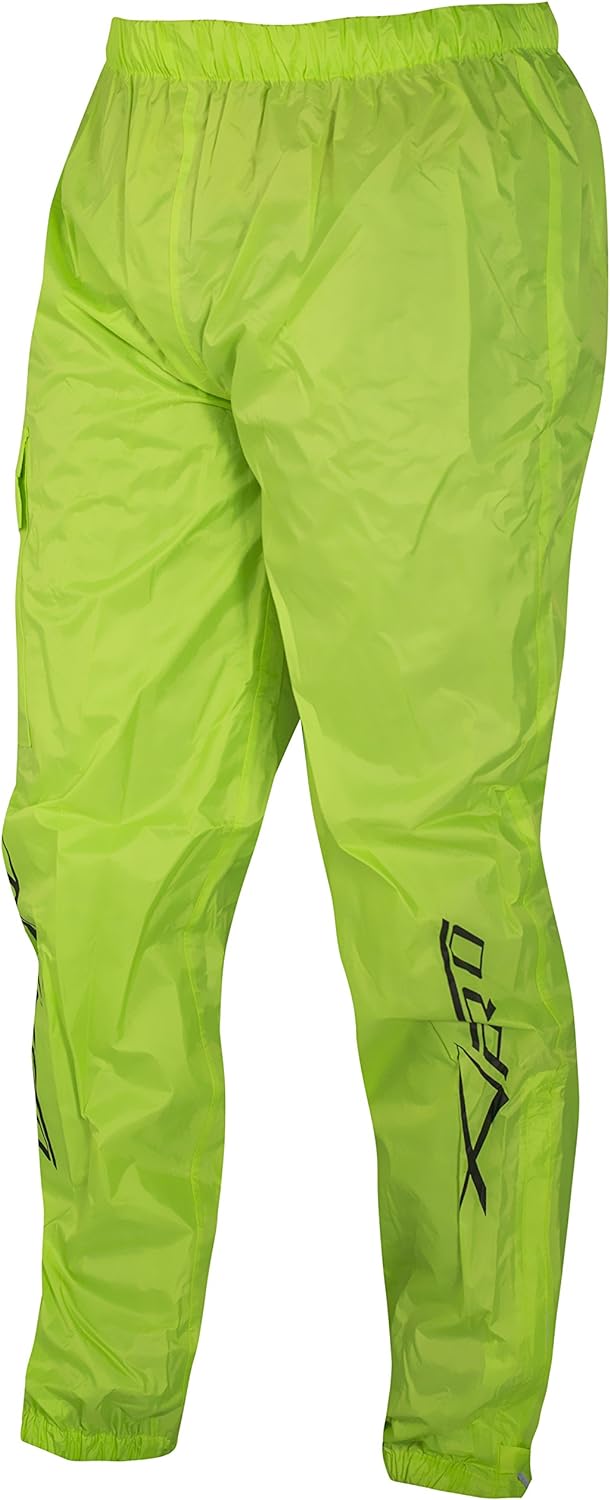 A-Pro Wasserdichte Regen Jacke und Hose Anzug Kombi Hoehe Sichtbarkeit Fluo XL