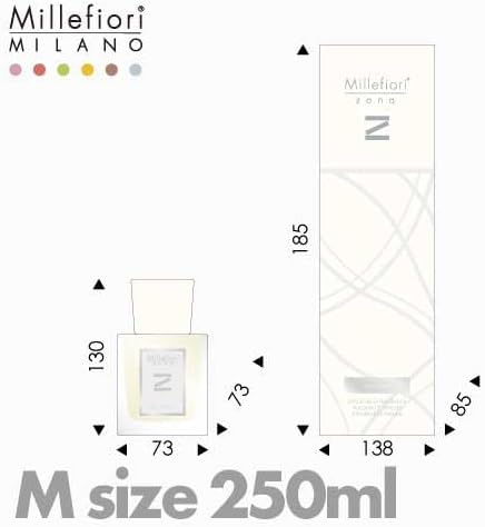 Millefiori Diffuser, Glas, Gelb, 8.9 x 9.8 x 31.2 cm