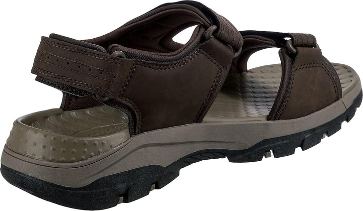 Skechers Herren Tresmen-Garo Open Toe Water Sandal 40 EU Braun, 40 EU Braun