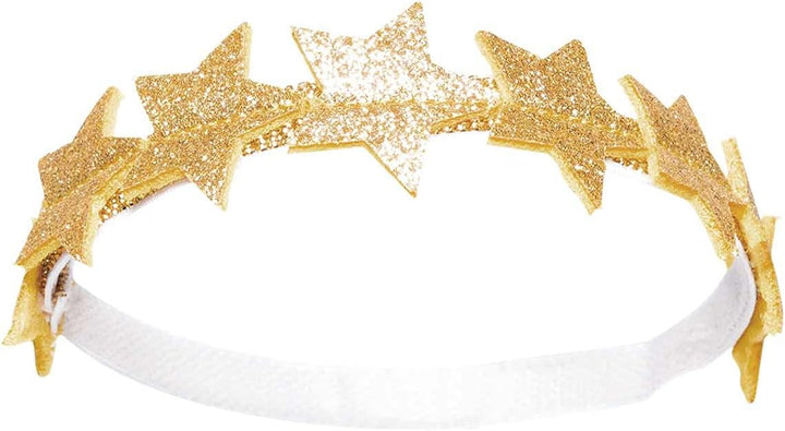 Heless 2152 - Kleid für Puppen im Design Schutzengel, mit goldenen Flügeln und Sternen-Haarband, Grö