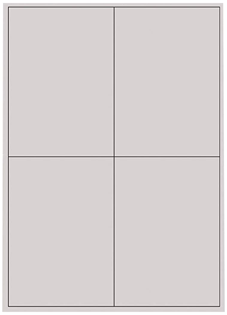 Kores - Universelle selbstklebende rechteckige Etiketten, 500 Blatt im Format Weiss mit Etiketten 10