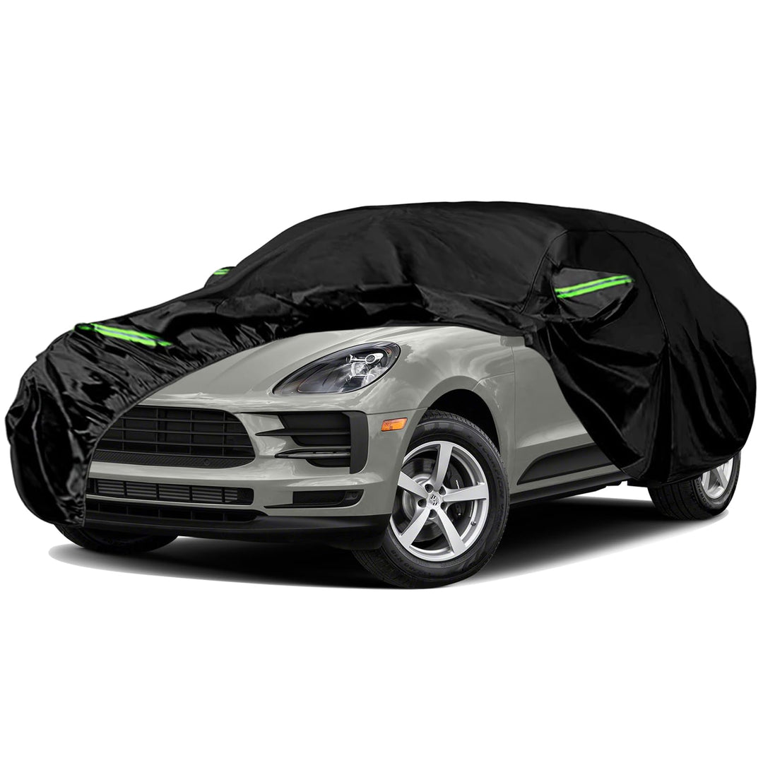 wasserdichte Autoabdeckung Ersatz für 2014–2023 Porsche Macan, 6 Schichten Auto Abdeckung Outdoor Al