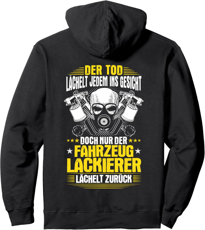 Lackierer Lächeln Fahrzeuglackierer Pullover Hoodie