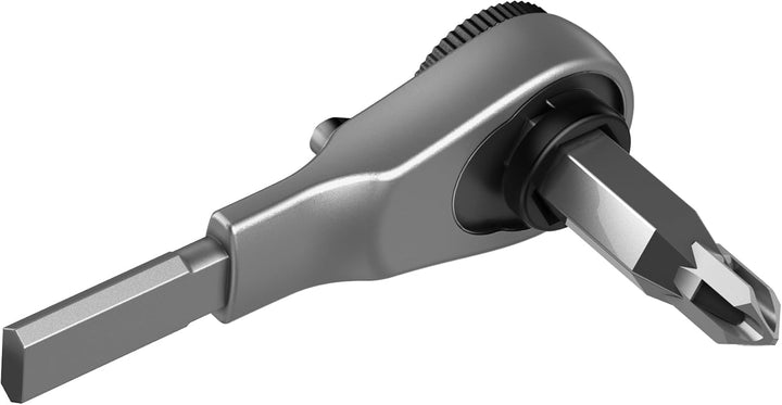 Galvanox Zusatz-Zubehör für Leatherman Multitools – Ratschen-Schraubendreher & Flat-Bit-auf-6.35mm-S