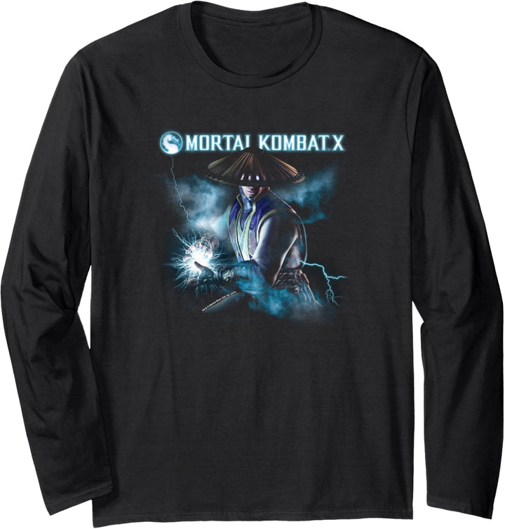 Mortal Kombat X Raiden Lightning Langarmshirt