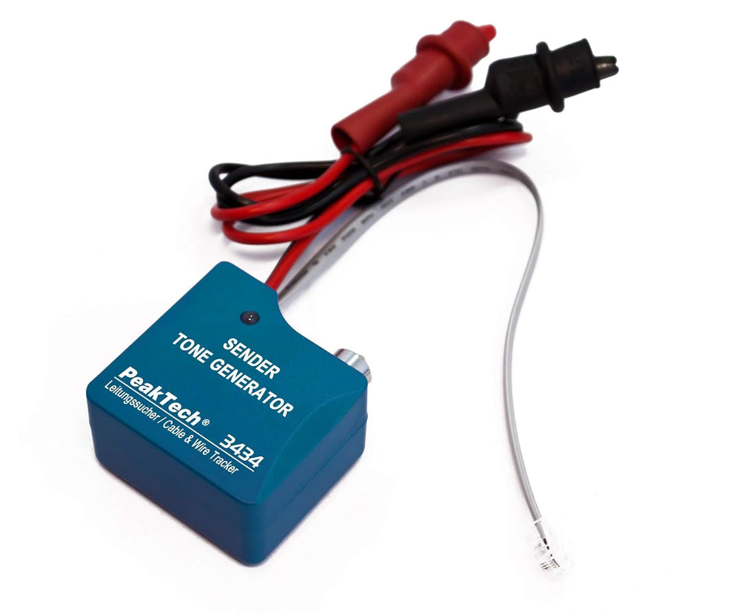 PeakTech 3365 – LAN Tester & Digital Multimeter, Netzwerkprüfgerät - 600 V P 3365 & 3434 – Leitungss