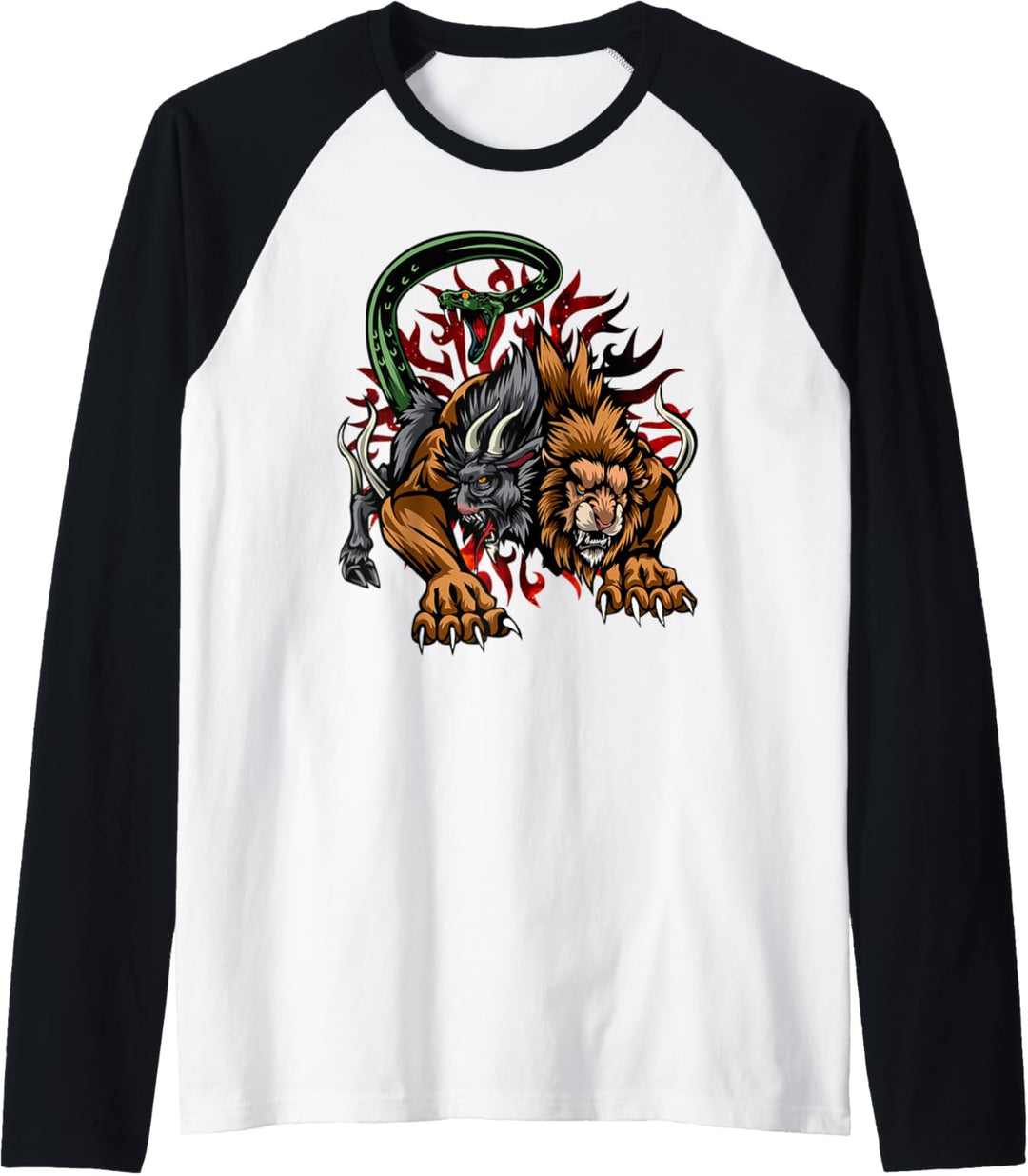 Chimäre Antike griechische Mythologie Götter und Ungeheuer Raglan
