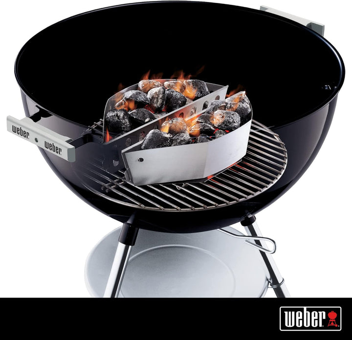 Weber Holzkohlek?rbe Char-Basket, 2er Set, fr direkte und indirekte Hitze, fr Holzkohlengrills von 4