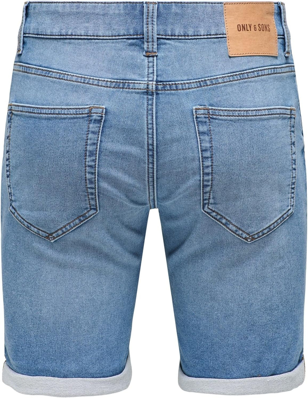 Herren O&amp;S Denim Capri Jeans Shorts 3/4 Bermuda Pants Sommer Hose Kurze Freizeit Trousers ONSPLY XS