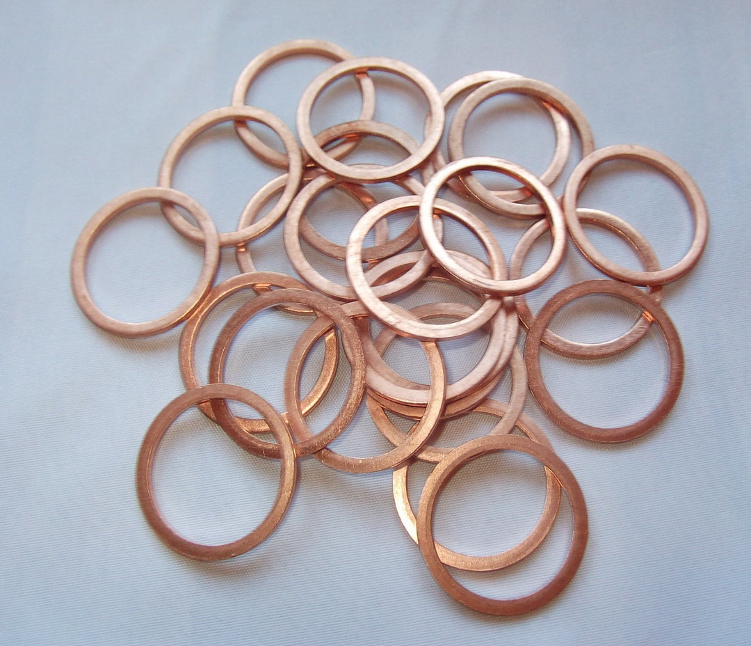 100 Stück Kupferringe/Dichtringe/Dichtung Kupfer 27x32x2,0 mm Din 7603 Form A