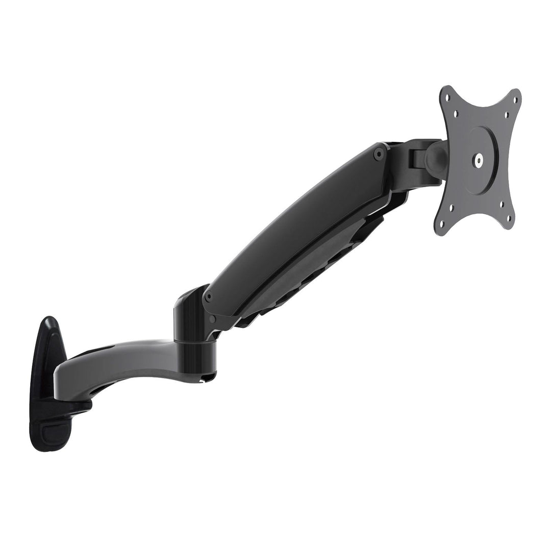 HFTEK - Monitor TV Wand Halterung Halter Wandhalterung für Bildschirme von 15 bis 27 Zoll mit VESA 7
