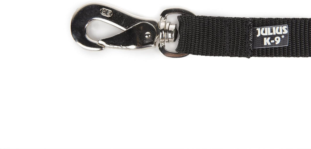 Julius-K9 16SD, StopDog Autoleine für Hunde 0-300 kg Schwarz mit einer Silikonabdeckung, 0-300 kg Sc