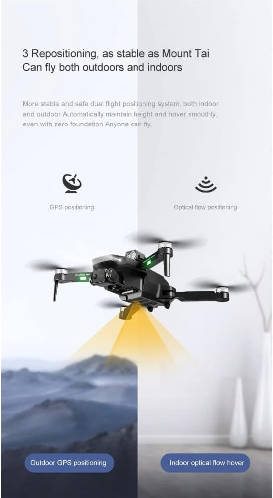 LUXWALLET RYZE X Dodge – 5 Ghz WiFi GPS Drohne – LAOS Laser Obstacle System – Return Funktion – 1080