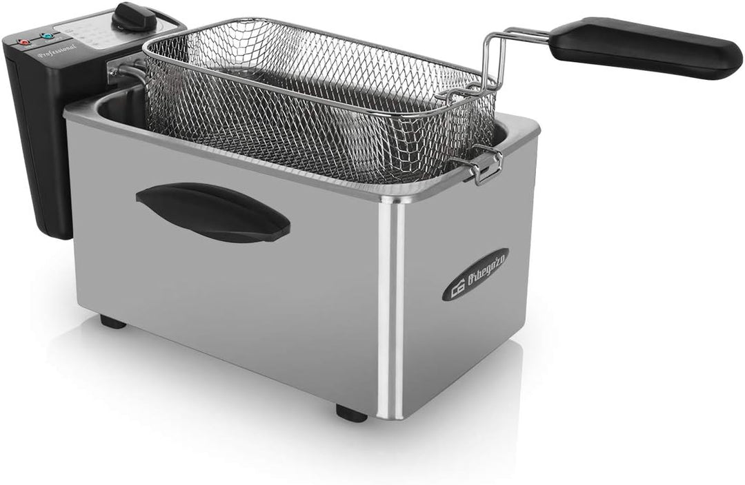 Orbegozo FDR 45 - Fritteusen (4l, Single, Edelstahl, 2000W, 230V, 50 Hz) 4 litros, 4 litros
