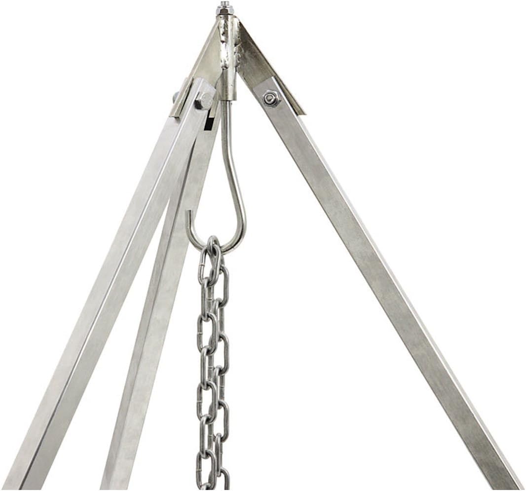Petromax Dreibein: Hiermit wird Ihre Outdoor Küche vollkommen, mit Kette und Haken:: mehr erfahren >