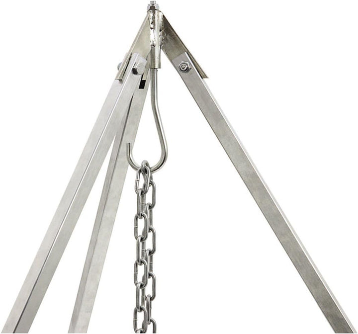 Petromax Dreibein: Hiermit wird Ihre Outdoor Küche vollkommen, mit Kette und Haken:: mehr erfahren >