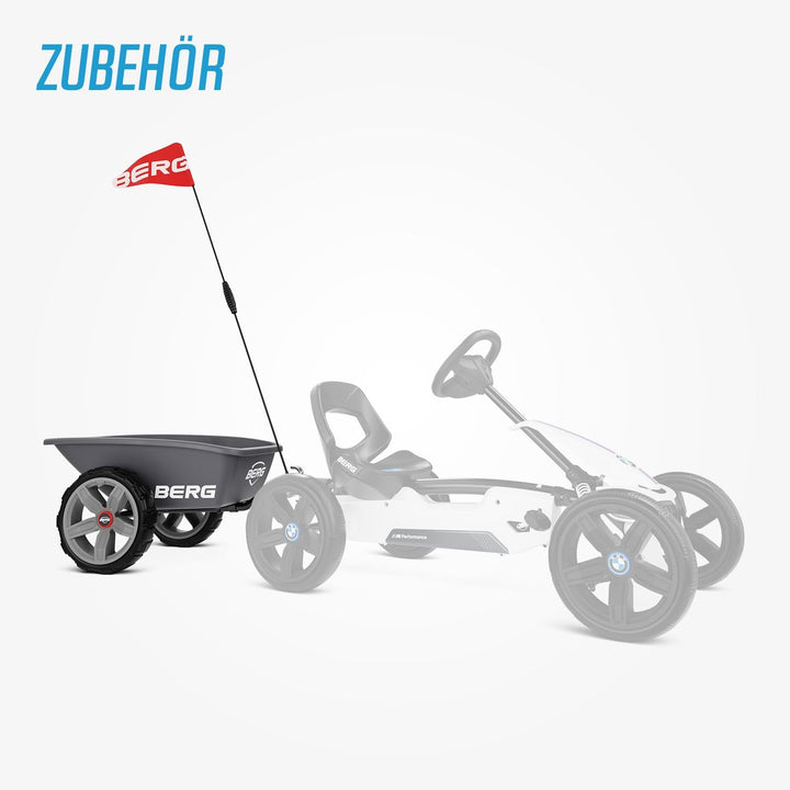BERG Pedal-Gokart Reppy BMW | KinderFahrzeug | Tretfahrzeug mit hohem Sicherheitsstandard | Verstell