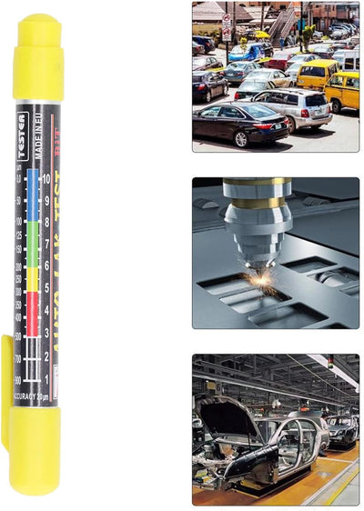 Lackdickenmessgerät Car Body Damage Detector Coating Test Pen für Automobile